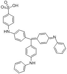 [[4-[[4-(Anilino)phenyl][4-(phenylimino)-2,5-cyclohexadien-1-ylidene]methyl]phenyl]amino]benzenesulphonic acid(1324-76-1)